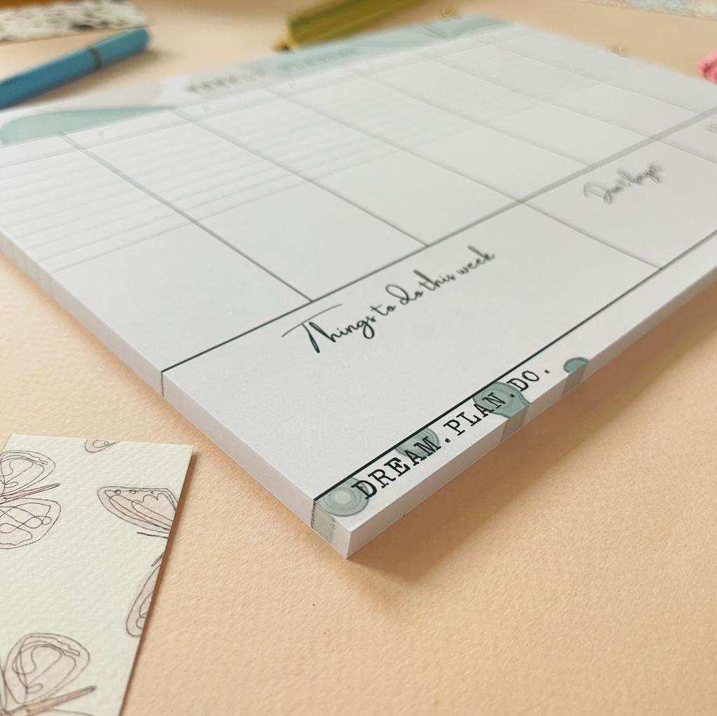 Weekly Planner Pad